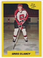 Greg Clancy - Ottawa 67's (OHL Hockey Card) 1989-90 7th Inning Sketch # 59 Mint