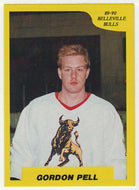Gordon Pell - Belleville Bulls (OHL Hockey Card) 1989-90 7th Inning Sketch # 80 Mint