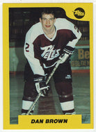 Dan Brown - Peterborough Petes (OHL Hockey Card) 1989-90 7th Inning Sketch # 99 Mint