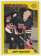 Jeff Walker - Niagara Falls Thunder (OHL Hockey Card) 1989-90 7th Inning Sketch # 148 Mint