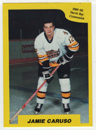 Jamie Caruso - North Bay Centennials (OHL Hockey Card) 1989-90 7th Inning Sketch # 156 Mint