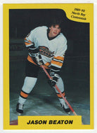 Jason Beaton - North Bay Centennials (OHL Hockey Card) 1989-90 7th Inning Sketch # 168 Mint
