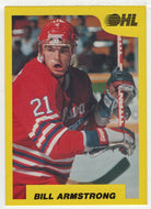 Bill Armstrong - Oshawa Generals - Overtime Winner (OHL Hockey Card) 1989-90 7th Inning Sketch # 199 Mint