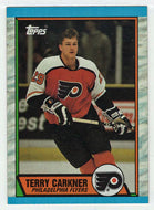 Terry Carkner RC - Philadelphia Flyers (NHL Hockey Card) 1989-90 Topps # 3 Mint