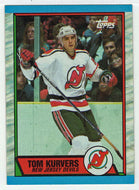 Tom Kurvers - New Jersey Devils (NHL Hockey Card) 1989-90 Topps # 9 Mint