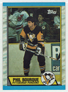 Phil Bourque RC - Pittsburgh Penguins (NHL Hockey Card) 1989-90 Topps # 19 Mint