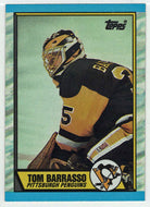 Tom Barrasso - Pittsburgh Penguins (NHL Hockey Card) 1989-90 Topps # 36 Mint