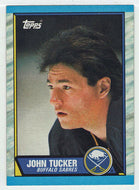 John Tucker - Buffalo Sabres (NHL Hockey Card) 1989-90 Topps # 37 Mint