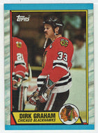 Dirk Graham - Chicago Blackhawks (NHL Hockey Card) 1989-90 Topps # 52 Mint