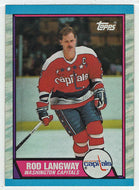 Rod Langway - Washington Capitals (NHL Hockey Card) 1989-90 Topps # 55 Mint