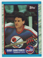 Randy Cunneyworth - Winnipeg Jets (NHL Hockey Card) 1989-90 Topps # 63 Mint