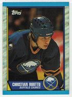 Christian Ruuttu - Buffalo Sabres (NHL Hockey Card) 1989-90 Topps # 68 Mint