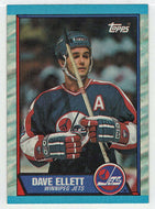 Dave Ellett - Winnipeg Jets (NHL Hockey Card) 1989-90 Topps # 69 Mint