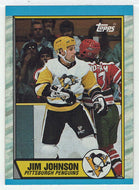 Jim Johnson - Pittsburgh Penguins (NHL Hockey Card) 1989-90 Topps # 77 Mint