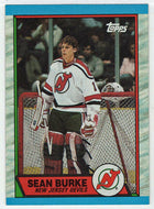 Sean Burke - New Jersey Devils (NHL Hockey Card) 1989-90 Topps # 92 Mint