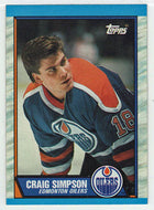 Craig Simpson - Edmonton Oilers (NHL Hockey Card) 1989-90 Topps # 99 Mint