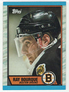 Ray Bourque - Boston Bruins (NHL Hockey Card) 1989-90 Topps # 110 Mint