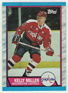 Kelly Miller - Washington Capitals (NHL Hockey Card) 1989-90 Topps # 131 Mint