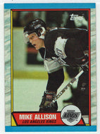 Mike Allison - Los Angeles Kings (NHL Hockey Card) 1989-90 Topps # 141 Mint
