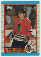 Dave Manson RC - Chicago Blackhawks (NHL Hockey Card) 1989-90 Topps # 150 Mint