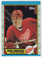 Marc Habscheid RC - Detroit Red Wings (NHL Hockey Card) 1989-90 Topps # 151 Mint