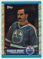 Charlie Huddy - Edmonton Oilers (NHL Hockey Card) 1989-90 Topps # 158 Mint