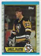 Zarley Zalapski RC - Pittsburgh Penguins (NHL Hockey Card) 1989-90 Topps # 168 Mint
