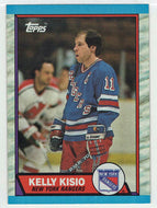 Kelly Kisio - New York Rangers (NHL Hockey Card) 1989-90 Topps # 171 Mint