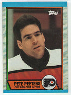 Pete Peeters - Philadelphia Flyers (NHL Hockey Card) 1989-90 Topps # 195 Mint