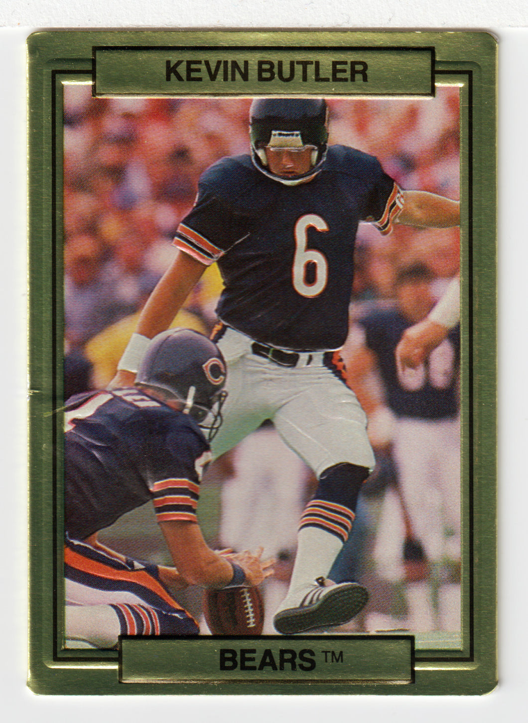 Kevin Butler - Chicago Bears (NFL Football Card) 1989 Action Packed # 3 Mint