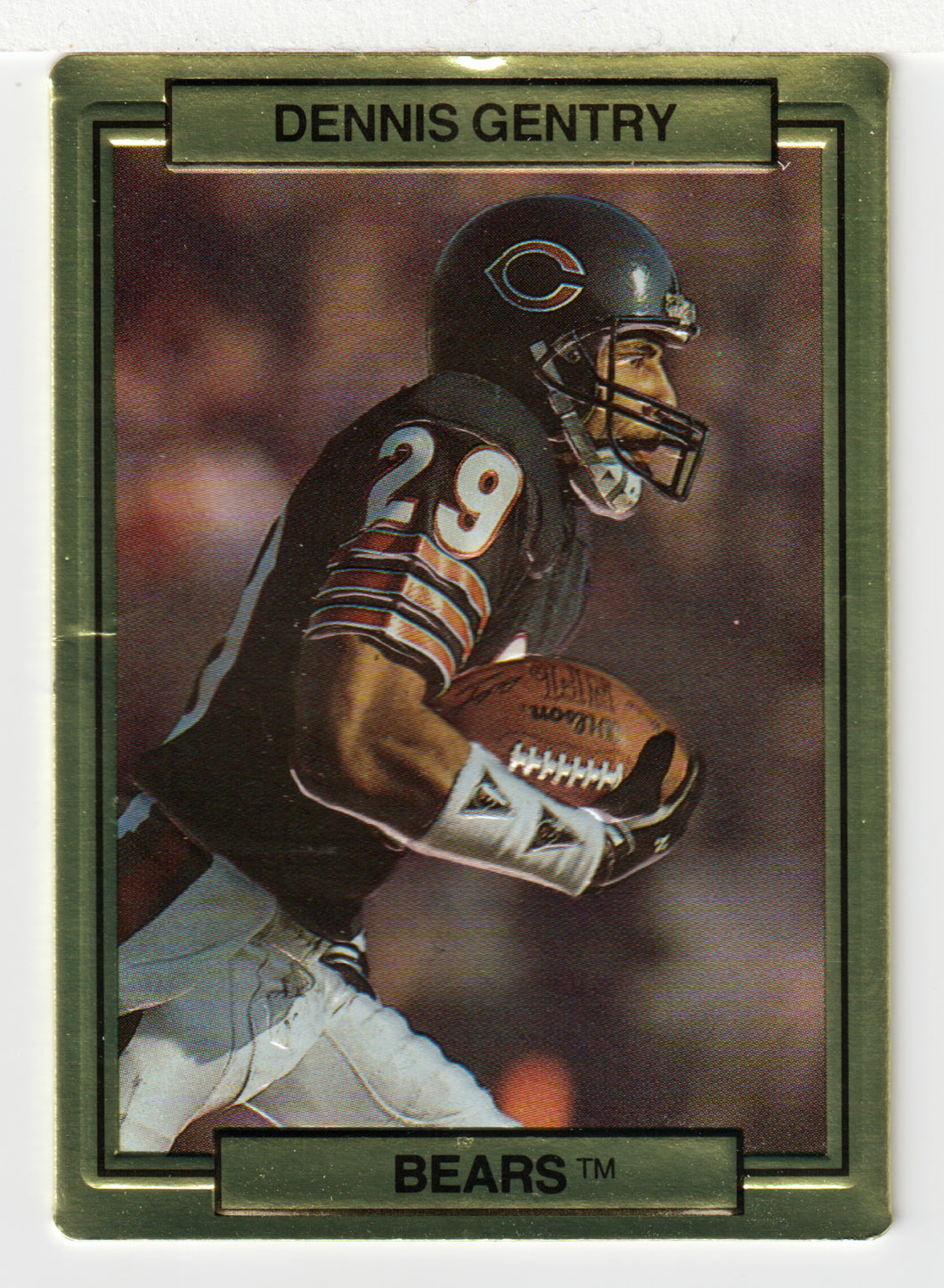 Dennis Gentry - Chicago Bears (NFL Football Card) 1989 Action Packed # 5 Mint