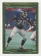 Leonard Marshall - New York Giants (NFL Football Card) 1989 Action Packed # 16 Mint