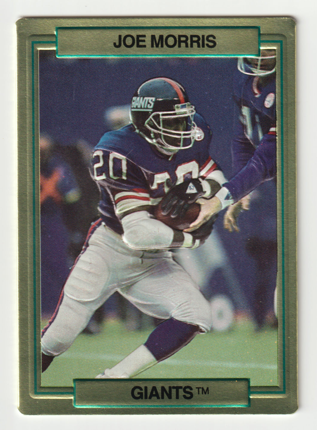 Joe Morris - New York Giants (NFL Football Card) 1989 Action Packed # 18 Mint