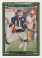 Phil Simms - New York Giants (NFL Football Card) 1989 Action Packed # 19 Mint
