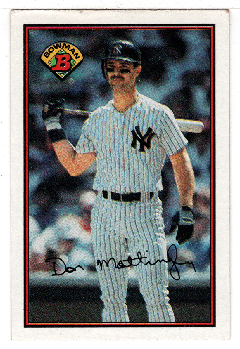 Don Mattingly - New York Yankees (MLB Baseball Card) 1989 Bowman # 176 Mint