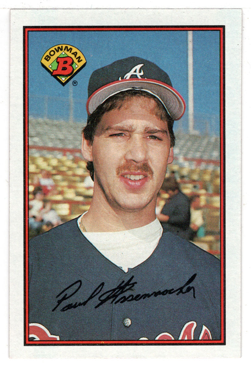 Paul Assenmacher - Atlanta Braves (MLB Baseball Card) 1989 Bowman # 265 Mint