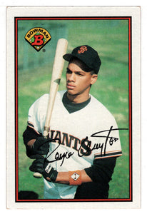 Royce Clayton RC - San Francisco Giants (MLB Baseball Card) 1989 Bowman # 472 Mint