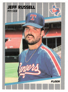 Jeff Russell - Texas Rangers (MLB Baseball Card) 1989 Fleer # 531 Mint
