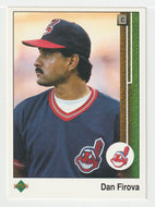 Dan Firova RC - Cleveland Indians (MLB Baseball Card) 1989 Upper Deck # 32 Mint