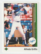 Alfredo Griffin - Los Angeles Dodgers (MLB Baseball Card) 1989 Upper Deck # 631 Mint