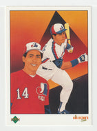 Andres Galarraga - Montreal Expos Checklist (MLB Baseball Card) 1989 Upper Deck # 677 Mint