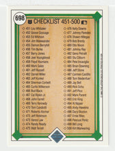 Load image into Gallery viewer, Checklist # 5 (MLB Baseball Card) 1989 Upper Deck # 698 Mint
