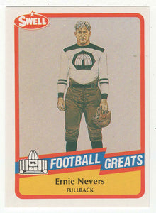 Ernie Nevers (NFL Football Card) 1989 Swell Greats # 16 Mint