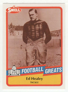 Ed Healey (NFL Football Card) 1989 Swell Greats # 18 Mint