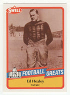 Ed Healey (NFL Football Card) 1989 Swell Greats # 18 Mint