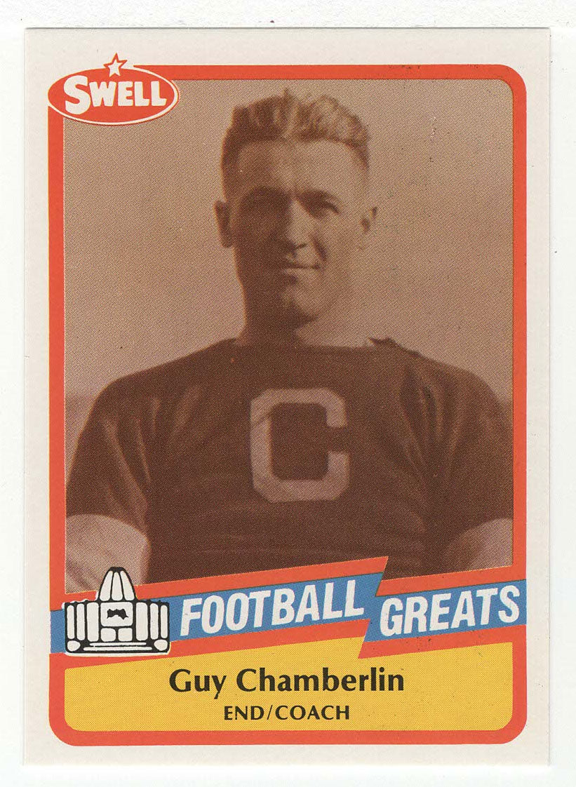 Guy Chamberlin - Coach (NFL Football Card) 1989 Swell Greats # 23 Mint