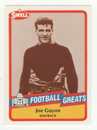 Joe Guyon (NFL Football Card) 1989 Swell Greats # 31 Mint