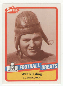 Walt Kiesling (NFL Football Card) 1989 Swell Greats # 33 Mint