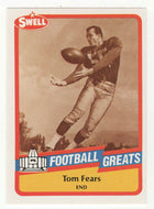 Tom Fears (NFL Football Card) 1989 Swell Greats # 50 Mint