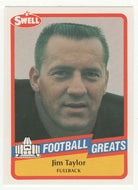Jim Taylor (NFL Football Card) 1989 Swell Greats # 78 Mint